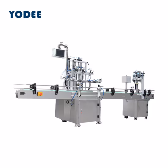 Automatische 4/6/8-Köpfe-Kolbenpumpen-Füllmaschine für Lebensmittel/Kosmetik/Getränke/Öl/Creme/Seife, flüssige Paste, Produktverpackungsmaschinen, Maschinenabfülllinie